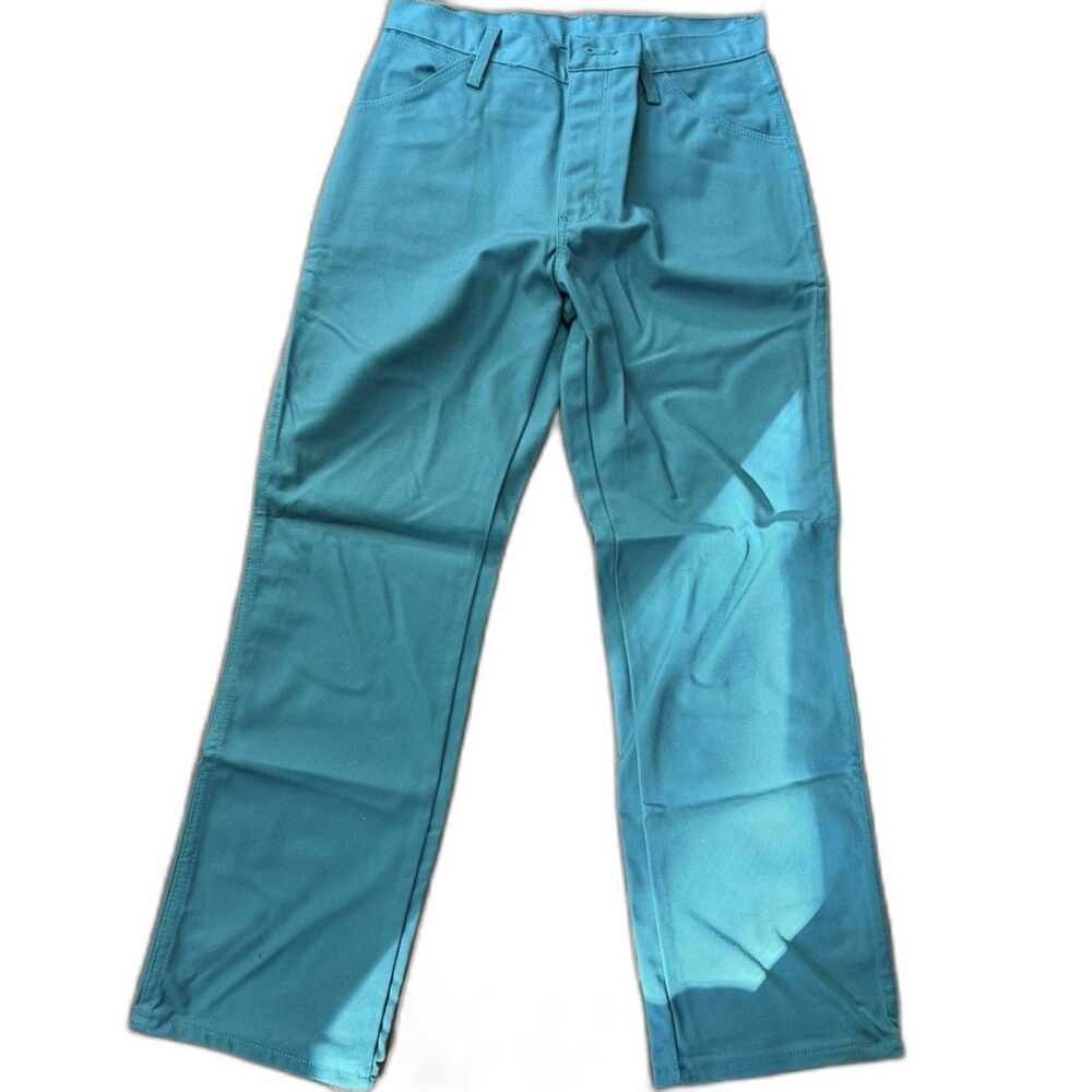 Bulwark RG03230 FR CAT 2 Pants 34x32 Green ATPV 12 NFPA 2112 NWOT Welder Molton